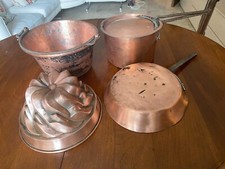 Pentole di rame antico