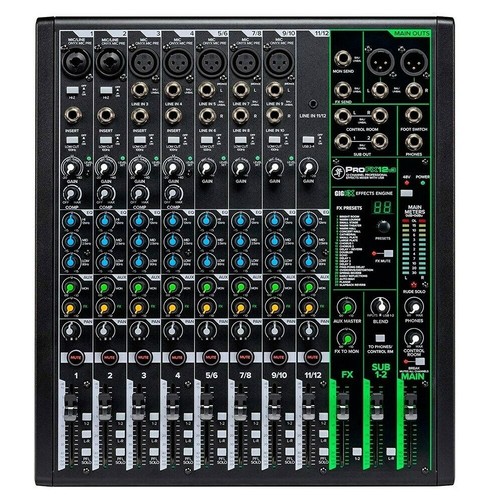 Mackie profx12v3 mixer - profx12v3, audio