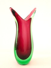 nice vaso oggetto in vetro di