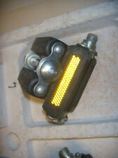 pedali WA - WAY ASSAUTO x bicicletta 2 GOMMA NERA con CTD d'epoca - 1 coppia=  