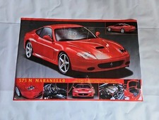 Poster Pubblicitario Ferrari 575 M Maranello  Cm90x60