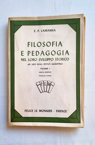 Filosofia pedagogia nel loro - e,