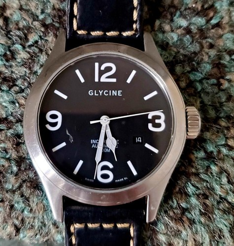 Glycine watch 44mm - glycine,