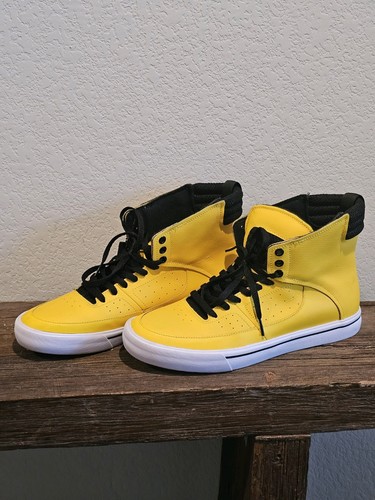Sneakers alte gialle supra - gialle,