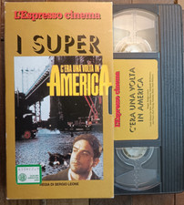 C'Era un Volta in America Film in Cassetta VHS de L'Espresso Cinema