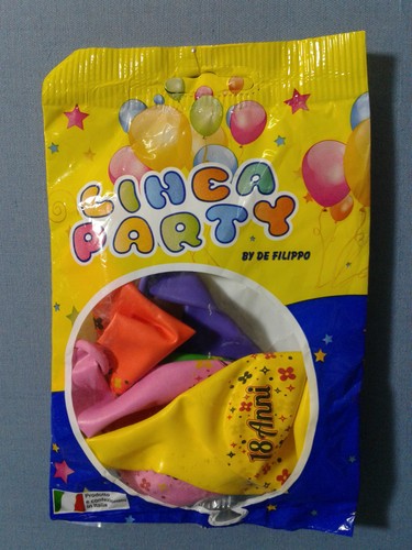Palloncini anni multicolor - palloncini, 18