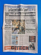 GAZZETTA DELLO SPORT 4 MAGGIO 2002 VIGILIA SCUDETTO JUVENTUS - KINDER BOLOGNA