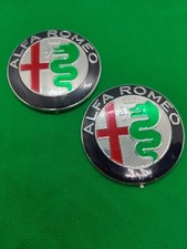 2 Badges Logo Emblème Métal