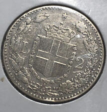  1 moneta 2 lire Umberto I