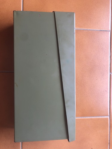 Cassetta munizioni mg42 con - munizioni,