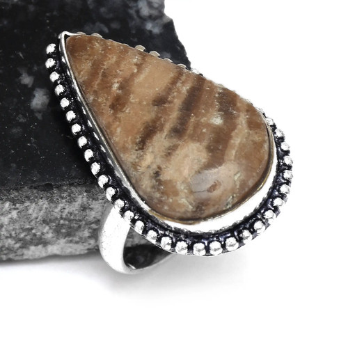 Anello etnico fatto mano - anello,