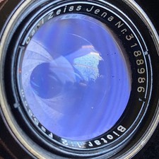 Carl Zeiss Jena Biotar f/2 58