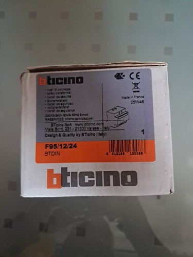 Bticino f95 24 - bticino, f95/12/24