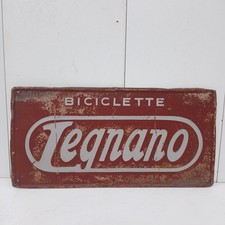 Antica Insegna Pubblicitaria Legnano Bici Anni 40 Vintage Modernariato 