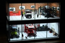 Diorama 1:43 1:64 garage
