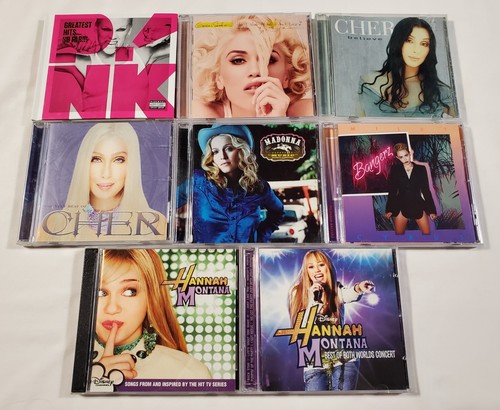 Pop female lot pink - 8, cd