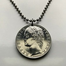 Ciondolo moneta 100 lire