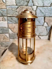 Nautical Brass Lamp 7'' Ship
