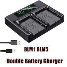 Caricabatteria doppio per