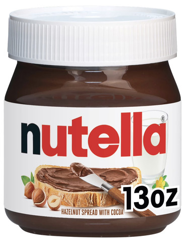 Nutella hazelnut spread with - hazelnut,