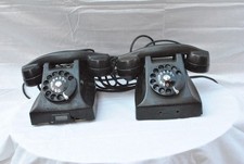 Coppia telefoni bachelite - coppia,