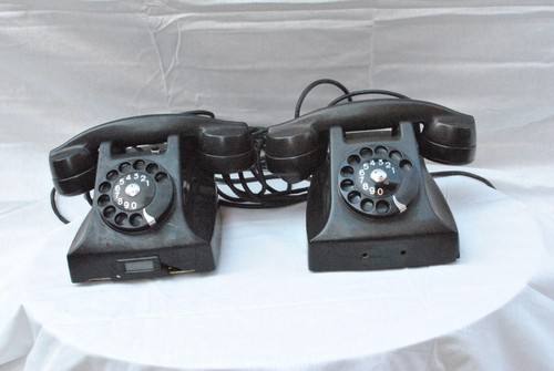 Coppia telefoni bachelite - coppia,