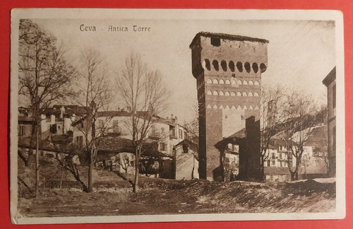 Cartolina cuneo ceva antica - cartolina,