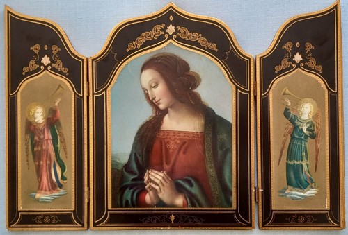 Grande trittico con effigie - trittico,