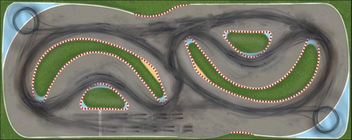 Pista corsa deriva - pista,