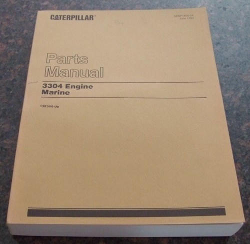 Cat caterpillar 3304 - caterpillar, manuale