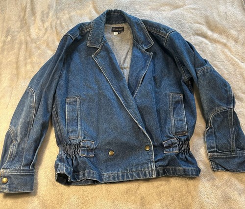 Giacca lunga denim calvin - lunga,