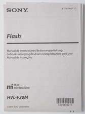 Manuale di istruzioni Sony