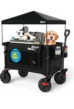 Carrello Portale Spiaggia con Freno Festival/Campeggio Carrello Pieghevole