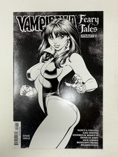 Vampirella Feary Tales #2 Art Adams 1:25 variante in bianco e nero 2014 Dynamite Comics