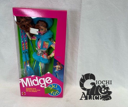 Mattel barbie 1990 midge - midge, ski