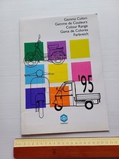 Piaggio cartella colori tutti