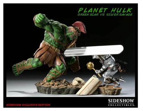 Original sideshow planet hulk - sideshow,