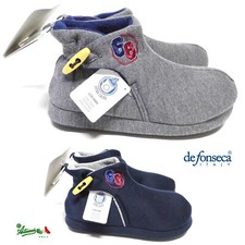 DEFONSECA pantofole ciabatte chiuse alte invernali donna ragazzo TRENTO M411