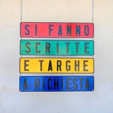 Targhe da tipografo