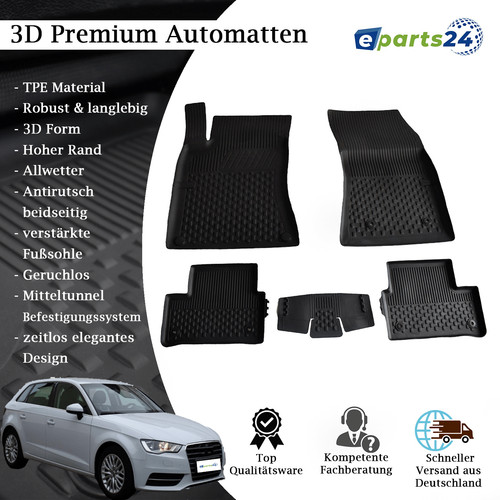 Tappetini auto premium tpe - tappetini,