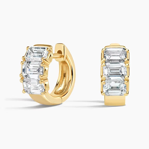 Orecchini cerchio 8ct - orecchini, 0.8ct