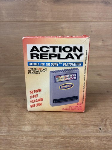 Cartuccia action replay sony - action,