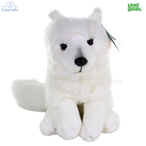Peluche volpe delle nevi - volpe,