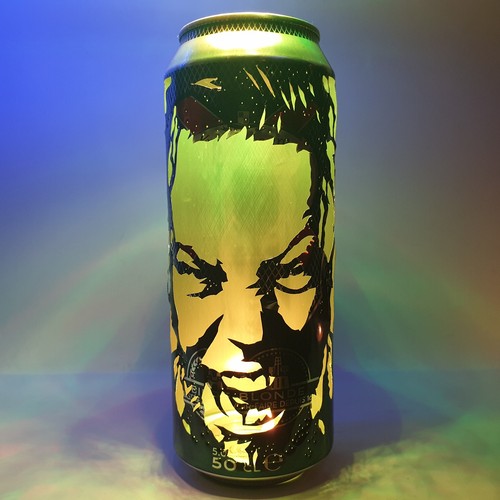 James hetfield beer can - hetfield,