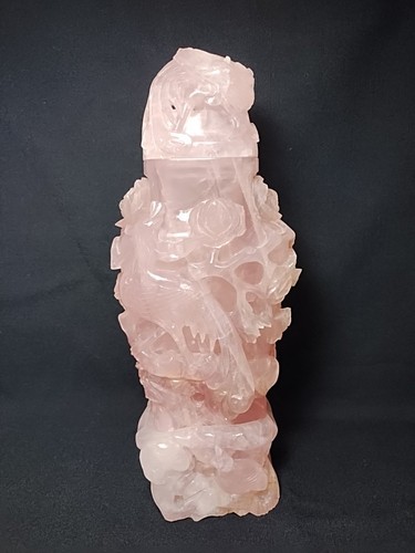 Antico vaso cinese - , intagliato