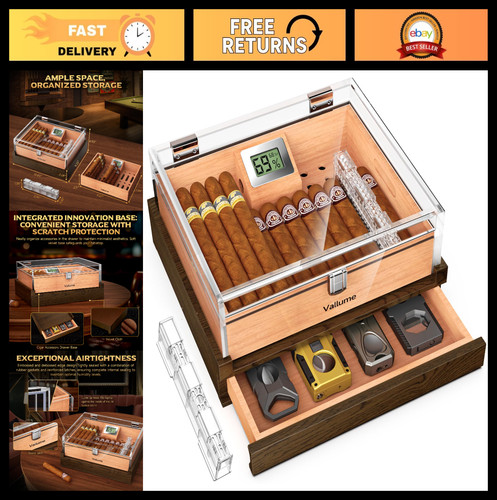 Humidor per sigari compatto - sigari,