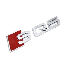 Originale Audi SQ5 scritta posteriore esterno logo emblema portellone cromato OEM