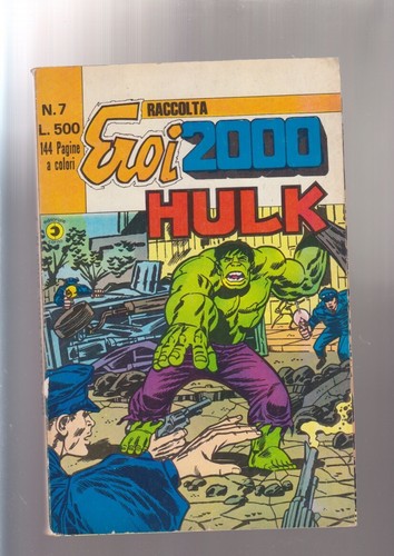 Raccolta eroi 2000 hulk 7 - raccolta,