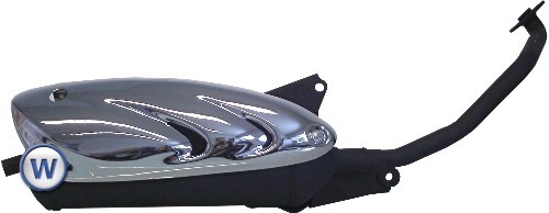 Scarico completo per kymco - completo,