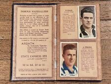 Album figurine Ardath FAMOUS FOOTBALLERS 1934 COMPLETE sticker card football